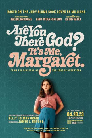 Are You There God, It's Me Margaret movie poster artwork