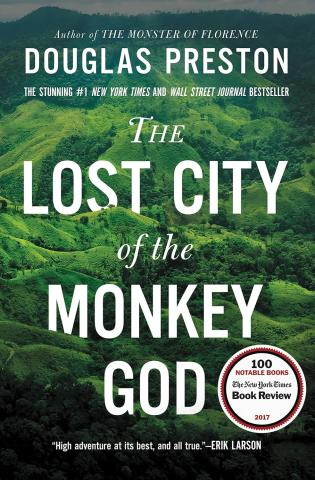 lost city of the monkey god book cover