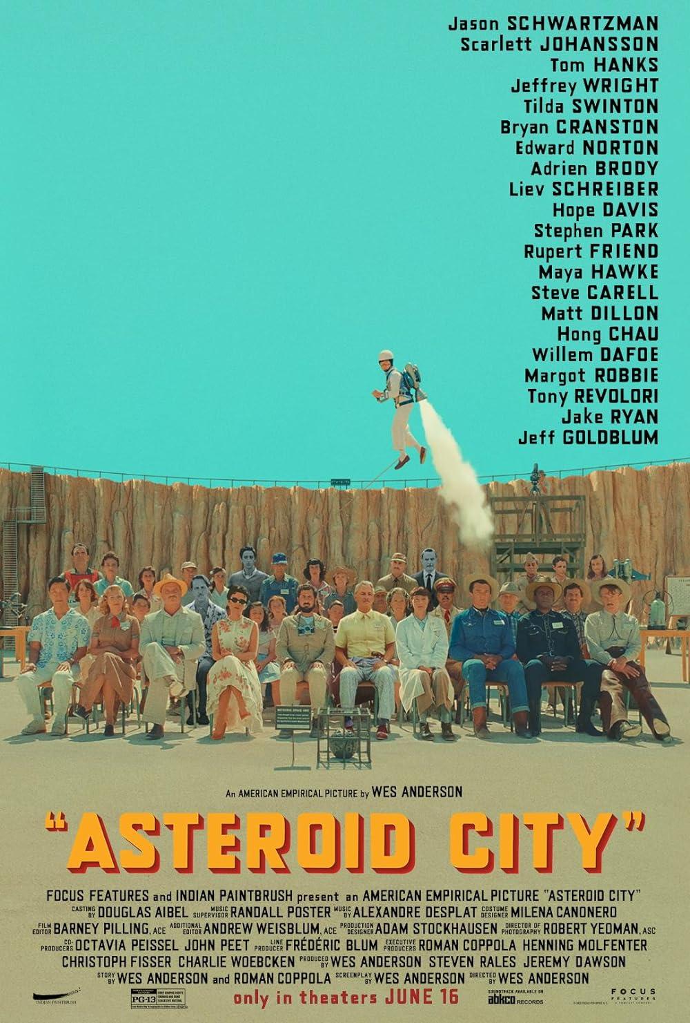 Asteroid City movie poster